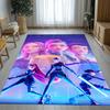 K-Pop Demon Hunters Golden Saja Boys Living Room Non-Slip Area Rug Soft Carpet for Bedroom Playroom Sofa,Home Decor Doormat