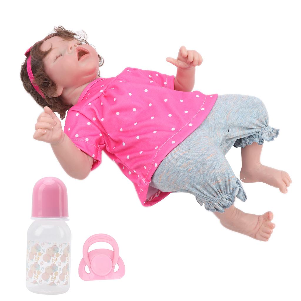 Lifelike Newborn Sweet Baby Reborn Doll Children Role Play Cute Infant Girl Doll Toy 45cm
