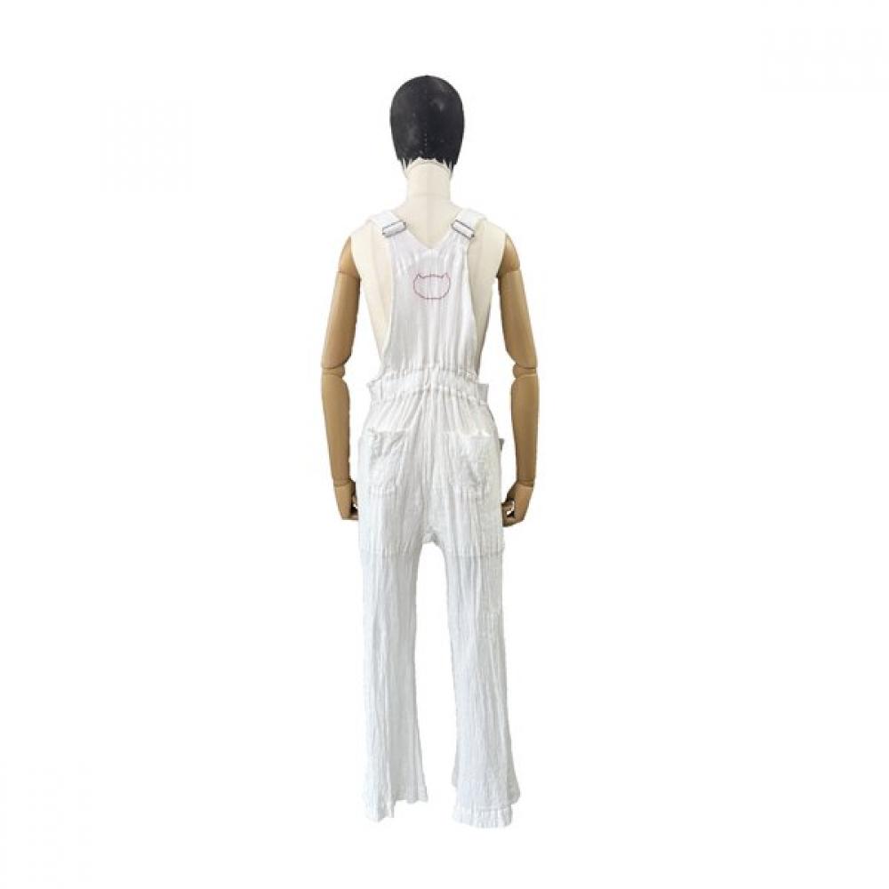 La Vita Junko 100  Cotton Pleated Overalls Cqfpt003