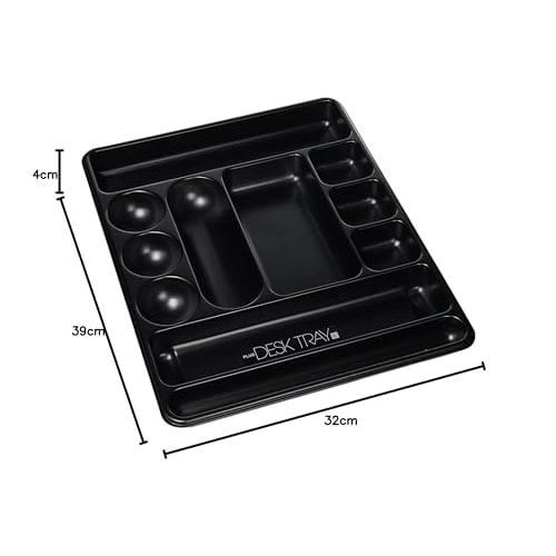 Plus Plus Desk Tray L 310ÁE90ÁE7mm 63-809 Black
