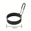 Anti-scalding Egg Ring, Non-stick Round Omelette, Omelette Ring, Omelette Non-stick Egg Ring, Omelette Model Omelette Mold