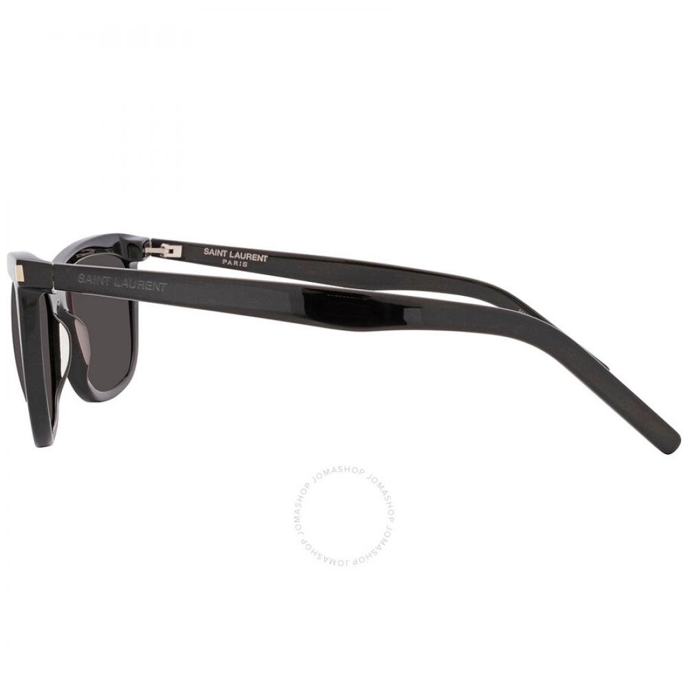 Saint Laurent Dark Grey Cat Eye Ladies Sunglasses Sl 515 001 58