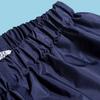 Double Layer Waterproof Rain Pants Ankle-banded Elastic Waistband Flap Pockets Unisex Camping Trekking Climbing Rain Trousers Outdoors Clothing