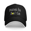 Pickleball Printed Sun Baseball Cap Summer Unisex Unisex Print Trucker Hat Adjustable Classic Running Hippie Snapback Cap
