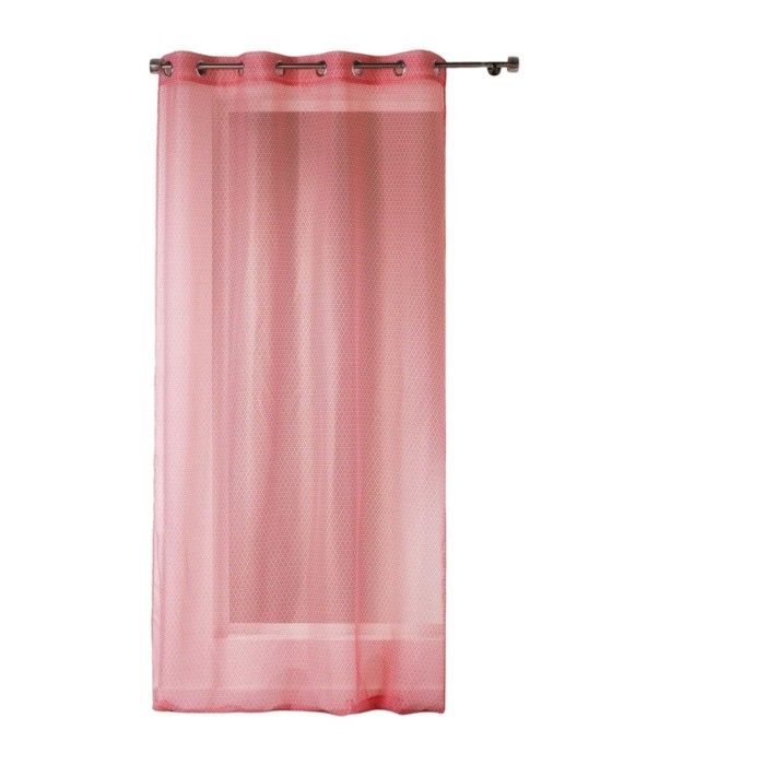 Panneau rideau voile - EDEN - Galactic - 140 x 240 cm - menthe - 8 œillets métal Ø4,5 cm