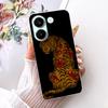 6.59'' Case For Xiaomi Poco X8 Pro 5G Cover Transparent Fashion Flowers Cute Cat Cool Painted Soft Casing 2511FPC34G