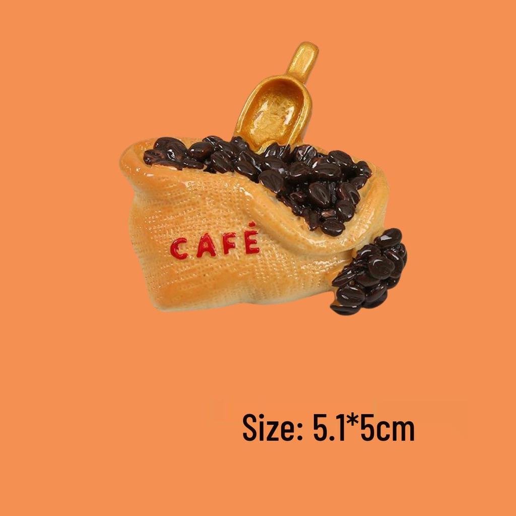 Nordic 3D Gourmet Food Fridge Magnet - Creative Home Decoration