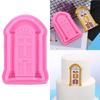 Door Frame Window Sugar Chocolate Fondant Mold Diy Baking Manual Biscuits Mold