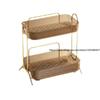 Clear Acrylic Makeup Organizer Shelf Desktop Cosmetic Storage Rack for Bathroom Vanity Skincare Countertop