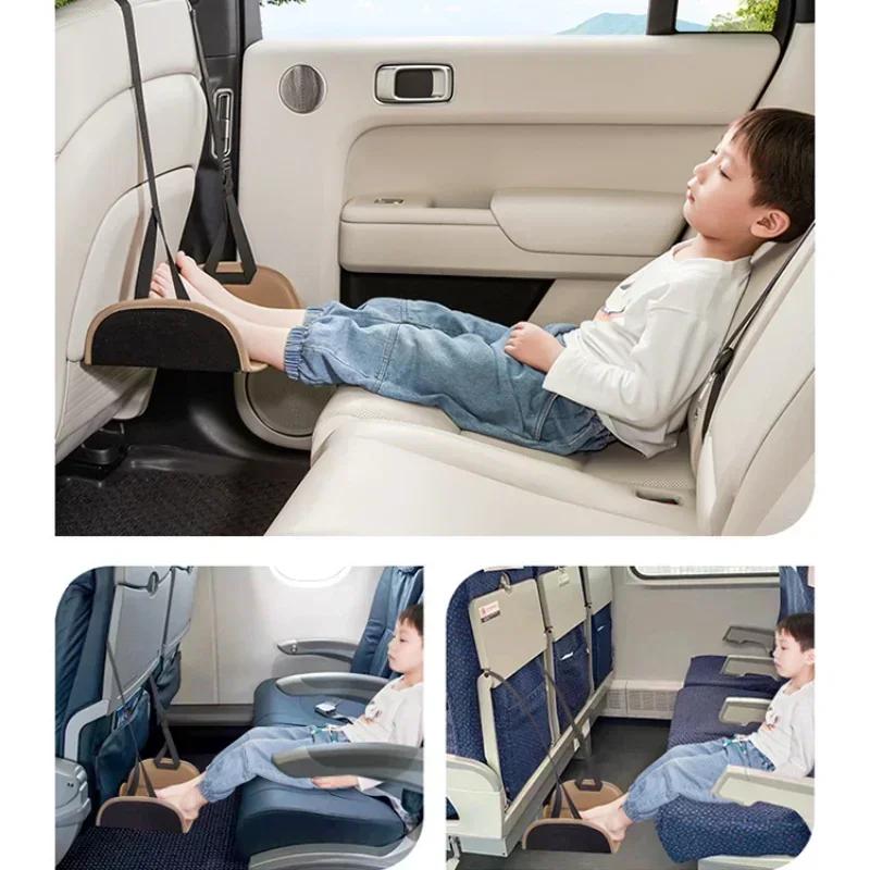 Zz, Kinder Reise Flugzeugbett Baby Pedale Bett Tragbare Reise Fußstütze Hängematte Kinderbett Flugzeugsitzverlängerung Beinauflage für Kinder