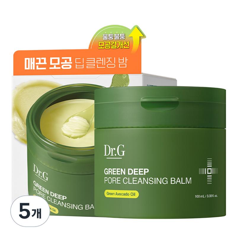 Dr.G Green Deep Pore Cleansing Balm, 100ml, 5 Pcs