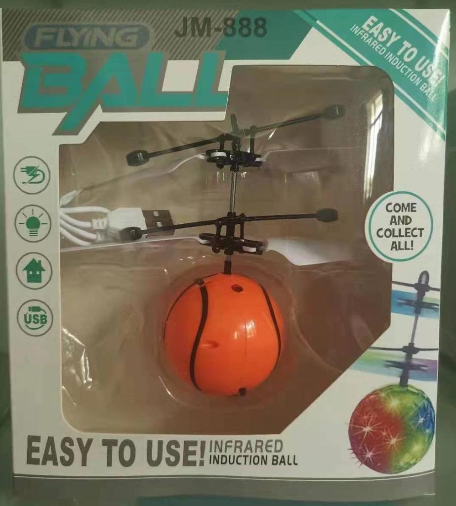 USB Charging Induction Fairy Crystal Ball - Colorful Levitation Toy for Kids