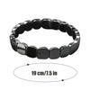 Hand Bracelet Everyday Wear Fashionable Natural Hematie Stone Bracelet for Men for Father Husband Boyfriend Classmates