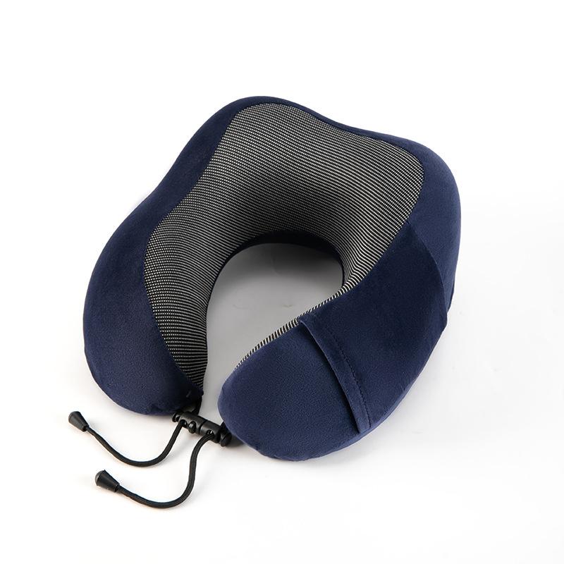 Cuscini per il collo in memory foam a forma di U Cuscino da viaggio morbido Cuscino per il collo per massaggi Cuscino per aereo per dormire Biancheria da letto sanitaria cervicale