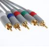 1080P Component Video Cable HDTV Audio Video AV 5RCA Cable Game Cable for Nintendo Wii Game Accessories