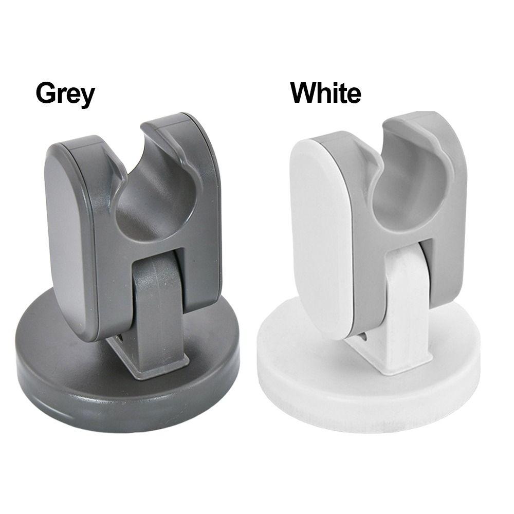 Plastic Suction Cup Holder Adjustable Shower Base Useful Shower Head Holder  Bathroom Use