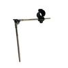 Electric Frame Drum Tee Fitting Snare Stand with Curved Rod and Quick Lock L-shaped Rod Hook