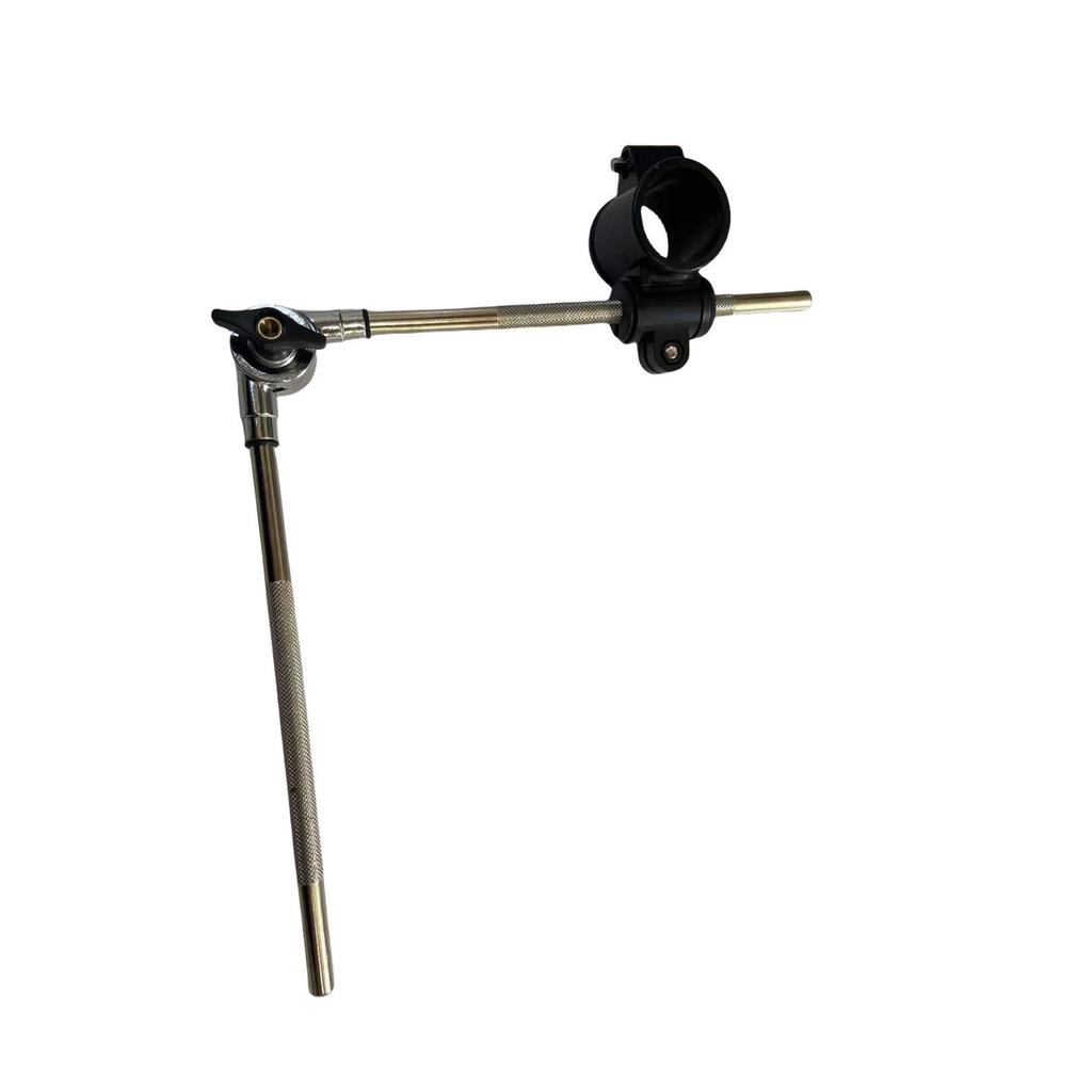 Electric Frame Drum Tee Fitting Snare Stand with Curved Rod and Quick Lock L-shaped Rod Hook