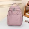 Schoolbag Fashion Versatile Backpack Women's Nylon Breast Bag Simple School Bag Mini Leisure Travel Small Backpack Bag College Student