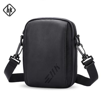 Rahat erkek Omuz Çantası Su Geçirmez Vintage Erkekler Için Crossbody Çanta Yüksek Kaliteli Siyah Messenger Çanta