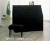 Alps Upright Piano Cover Knit Type M Size Made in Japan Black / A-UX / / /