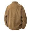 New Corduroy Work Lapel Jacket for Spring and Autumn, Men's Youth Casual Trendy Jacket, Handsome Top, Versatile