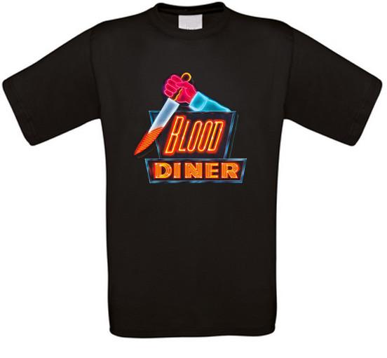 Blood Diner Horror Cult Unisex T-Shirt XXXL