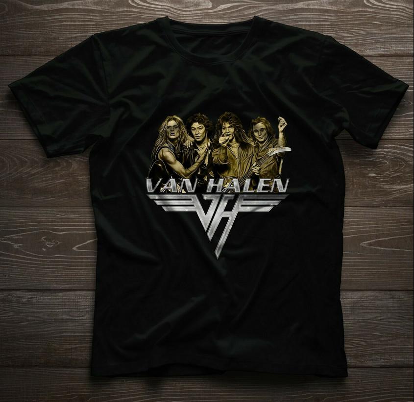 

Eddie Van Halen David Lee Roth Van Halen Is Finished TShirt Unisex T-Shirt XXL