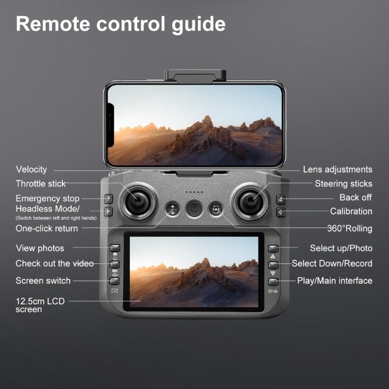 S156 Remote Drones 2.4G WIFI Professional Aerial Photography Remote Control Aircraft Double Camera Quadcopter Boy Toy Gift