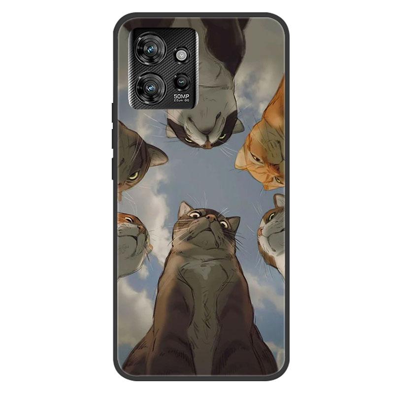 For Motorola ThinkPhone 6.6" Case Silicone Soft TPU Protective Back Cover For Moto Thinkphone 5G Phone Fundas Think Phone Coque