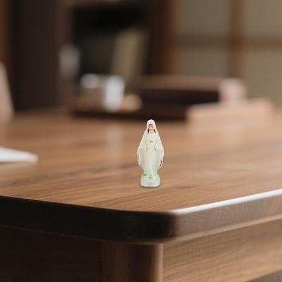 Estatua de María Resina Elegante Pintada a Mano Regalo Objetivo Decoración Lourdes