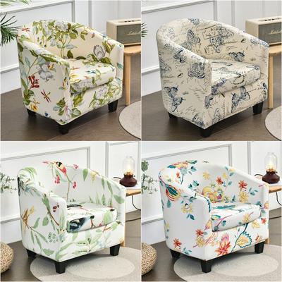 Spandex Sofa Cover Elastic Armchair Covers Coffee Bar Sofa Slipcovers For Living Room Couch Cover With Seat Cushion Covers