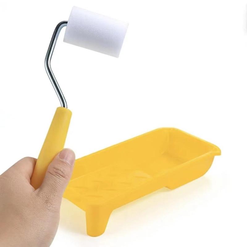 8Pcs 2 Inch Mini Paint Roller Set Small Roller Brushes Quick Changes Designs Small Painting Tool for Detailed Work