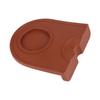 Black Multi function Thicken Anti skid Coffee Tamper Holder Silicone Pad Mat(Black)