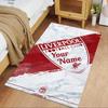 Liverpool Personalized Text Floor Rug Office Rug Suitable for Dining Room Entryway Game Room Playrooms Anti-slip Rug Decorate Offices Spiritual Gift