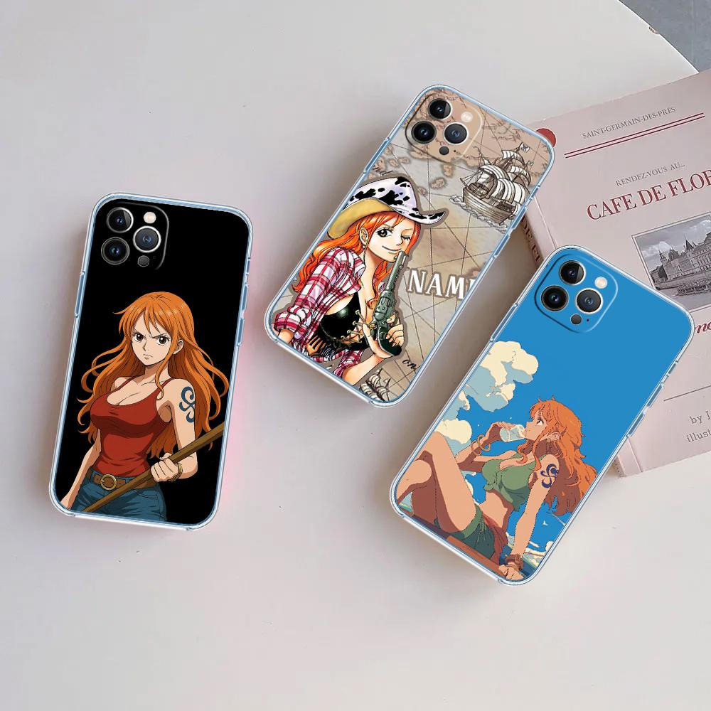 FM40 One Piece Nami Transparent Phone Case for Motorola Moto G40 G04 G05 One Ace Action  Fusion + Plus Hyper Macro Vision Zoom