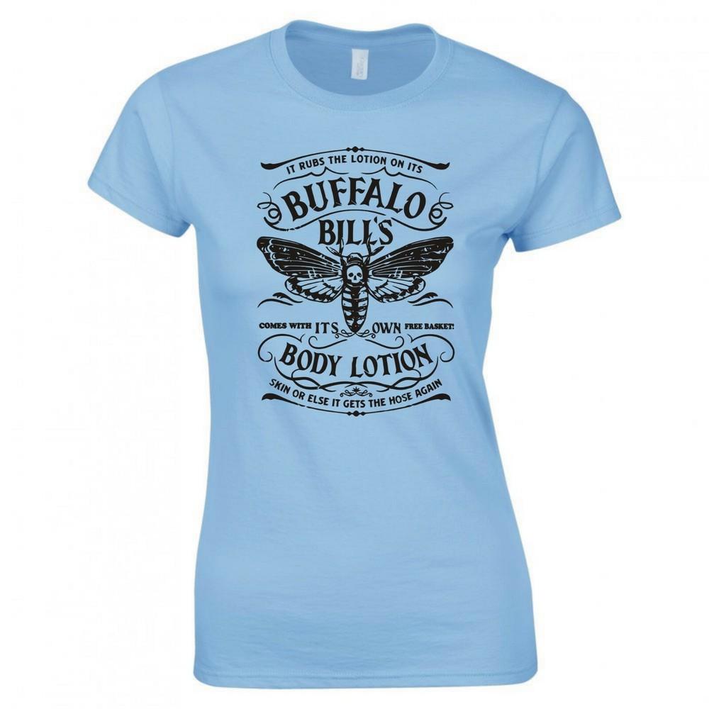 Inspired By The Silence Of The Lambs Buffalo Bill Ladies Skinny Fit TShirt S