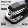 360 Degree Rotary School Stapler Heavy Duty Stapler Effortless Long Stapler Office Bookbinding Supplies