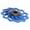 Bike Ceramic Bearing Pulley Wheel Aluminum Alloy Smoothly Rotation 11T Ceramic Bearing Wheel Pulley