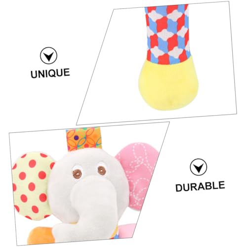 Sonajero para Bebé con Cascabeles, Juguete Calmante para Bebés, Juguete Sensorial de Aprendizaje Temprano para el Desarrollo de Niños Pequeños, Regalo para Recién Nacidos