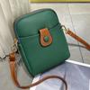 Handytasche für Damen, Umhängetasche aus PU-Leder, einfache mehrschichtige Messenger-Handtasche und Geldbörse, Einkaufstasche