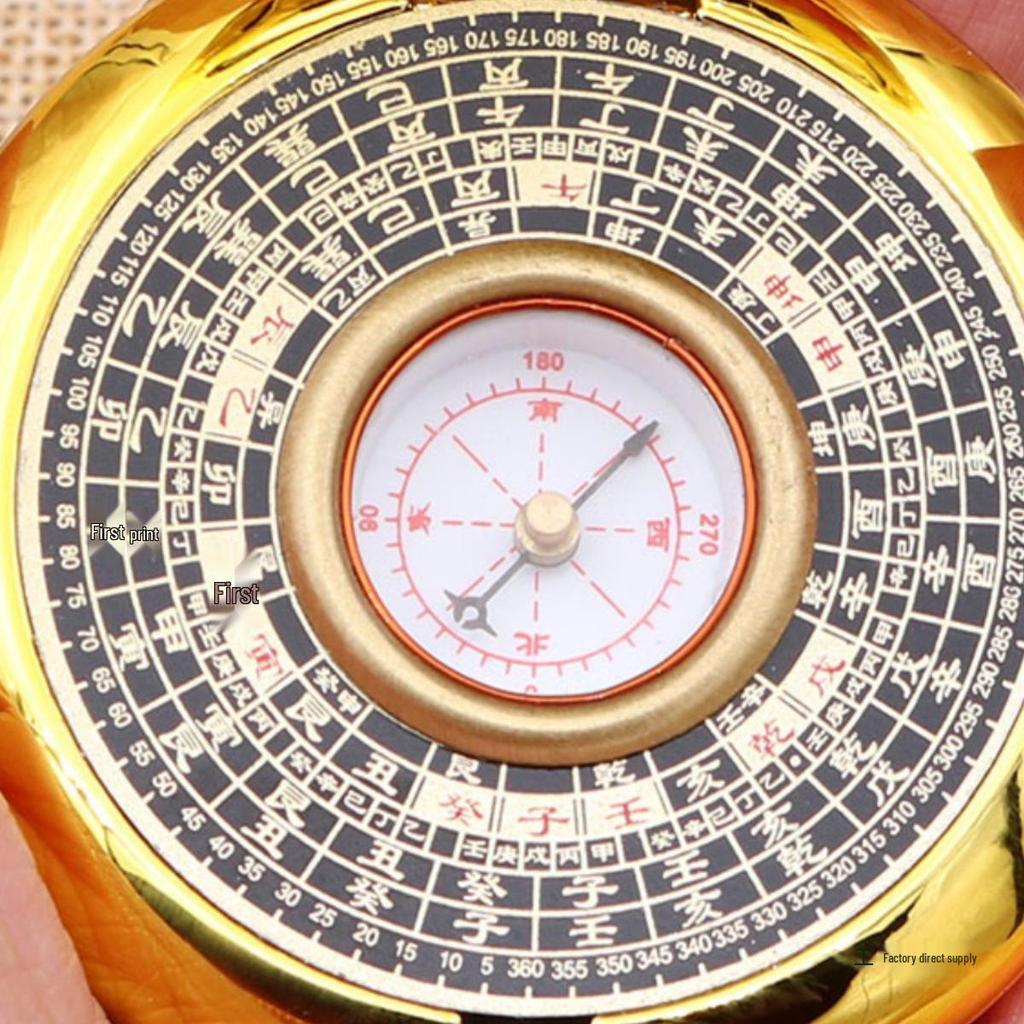Portable Outdoor Compass with Precise Positioning for Hiking and Geological Exploration