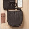 Daiso Modern Padded Crossbody Bag - Black
