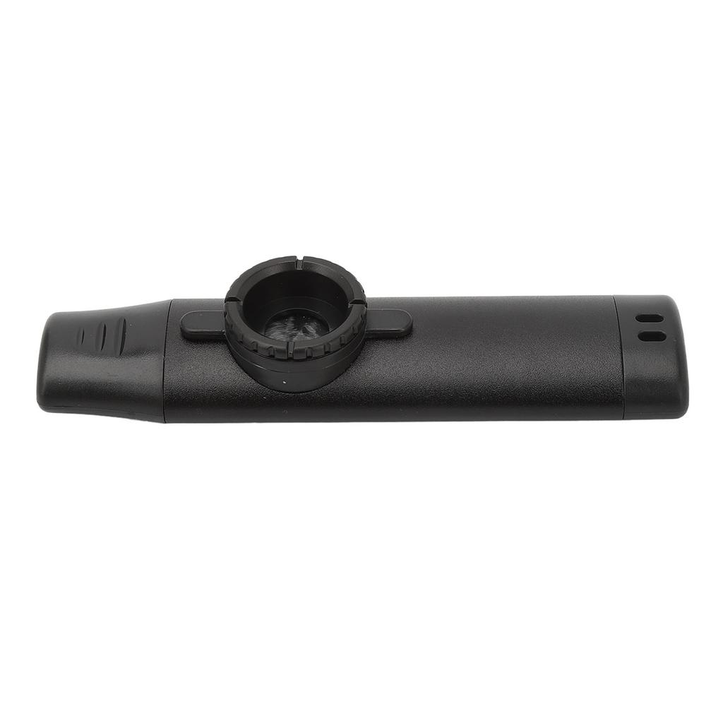 Electric Kazoo 5 Flute Diaphragms Aluminum Alloy Portable Kazoo for Music Lovers Black