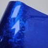 High Glossy Electroplated Forged Carbon Fiber Blue Auto Stickers for Car Wrap Vinyl Decals for Vehicle Car Film Cover Adhesive