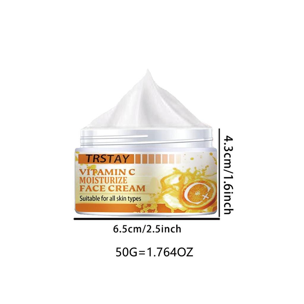 Moisturizing Cream Is Gentle and Non-irritating, Firms the Skin, Brightens the Complexion, Reduces Blemishes, Hydrates and Nourishes the Skin