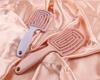 Back-shaped Mosquito Coil TT Comb Hair Styling Set, Straight Hair, Eight-claw Ribs Comb, Hollow Massage Comb