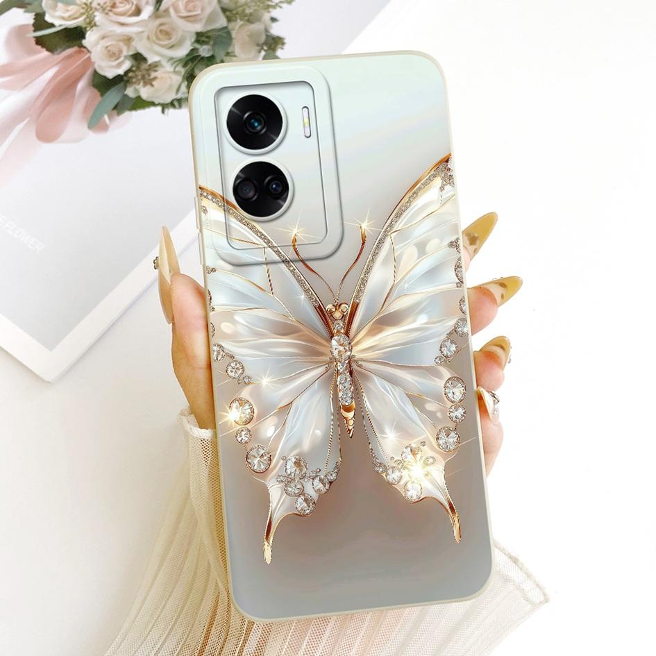 

Чохол Для Honor 90 Lite Pro Задня Кришка REA-NX9 CRT-NX1 Мила Квітка Маргаритки М який Цукерковий Силіконовий Бампер Для Honor 90 Pro 90Lite Funda Honor 90 Pro