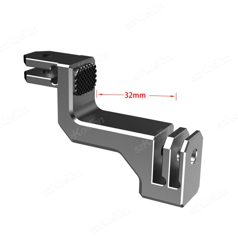 CNC Action camera Vertical Bracket Adjusting Arm Mount Adapter for Gopro 13 12 11 10 9 Vertical Shooting First-view Accessories