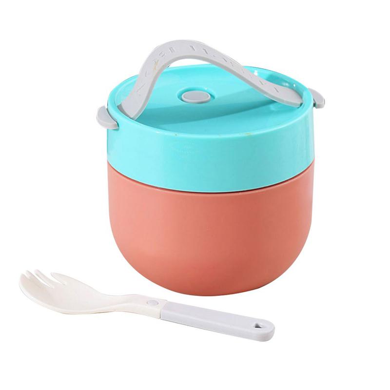 Portable Stainless Steel Soup Cup Lunch Box Food Containers Shape Vacuum Flasks